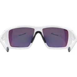 Uvex mtn venture CV Bril - white matt/mirror yellow colorvision