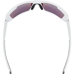 Uvex mtn venture CV Bril - white matt/mirror yellow colorvision