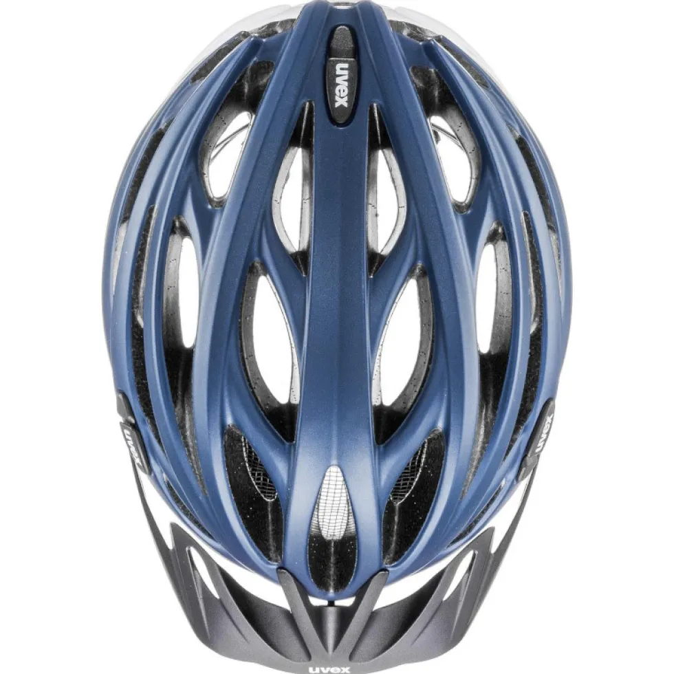 Uvex oversize Helm - blauw-wit mat