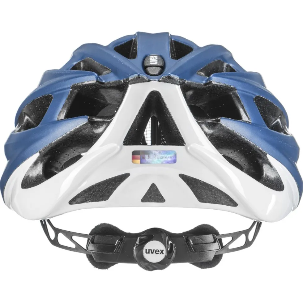 Uvex oversize Helm - blauw-wit mat