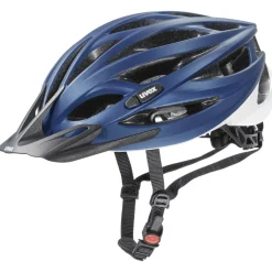 Uvex oversize Helm - blauw-wit mat