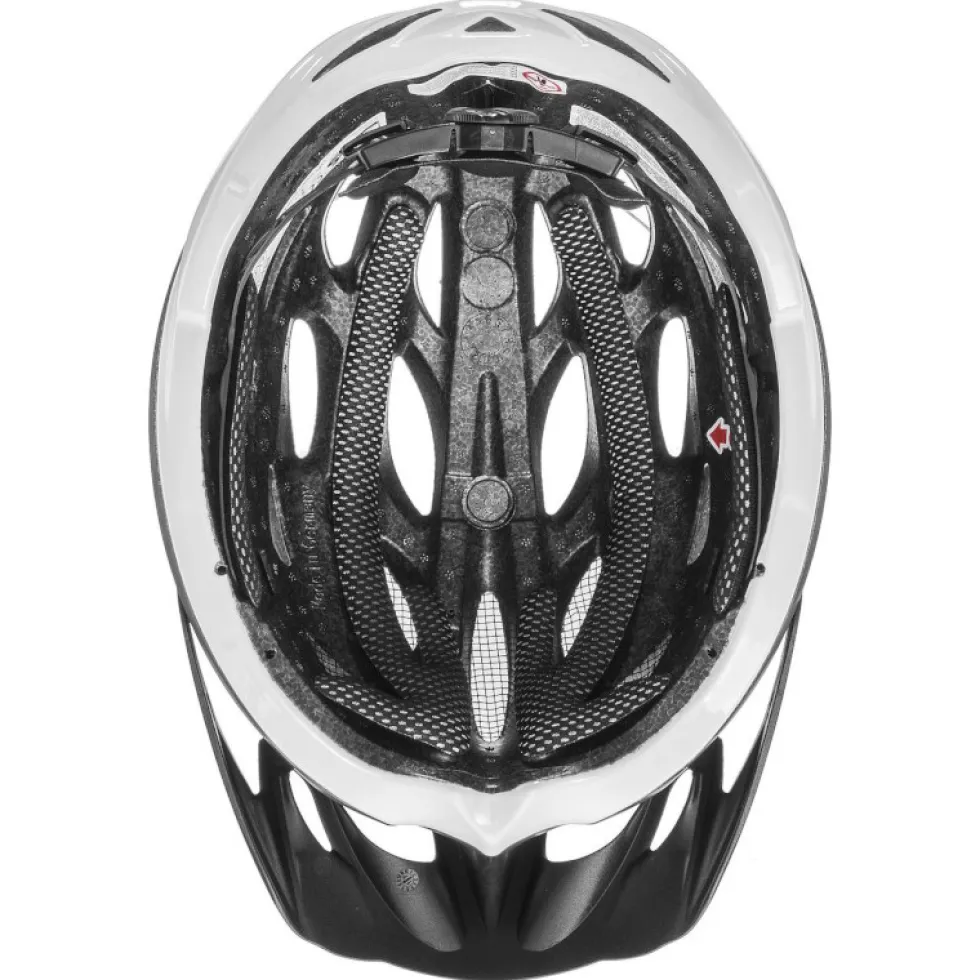 Uvex oversize Helm - blauw-wit mat