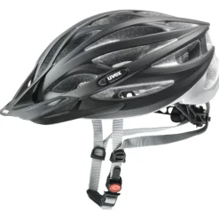 Uvex oversize Helm - zwart mat-zilver