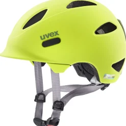 Uvex oyo Kinder-Fietshelm - neon yellow-moss green