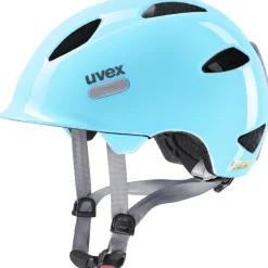 Uvex oyo Kinder-Fietshelm - cloud blue-grey