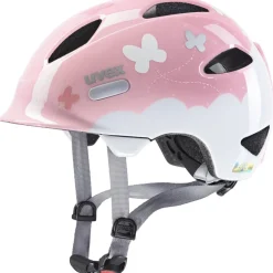 Uvex oyo style Kinder-Fietshelm - butterfly pink