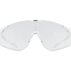 Uvex pace perform small V Bril - white matt/litemirror silver variomatic