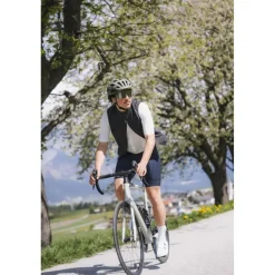 Uvex pace stage Fietsbril - black matt/mirror silver