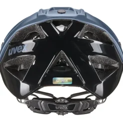 Uvex quatro cc Fietshelm - dusk blue-black matt