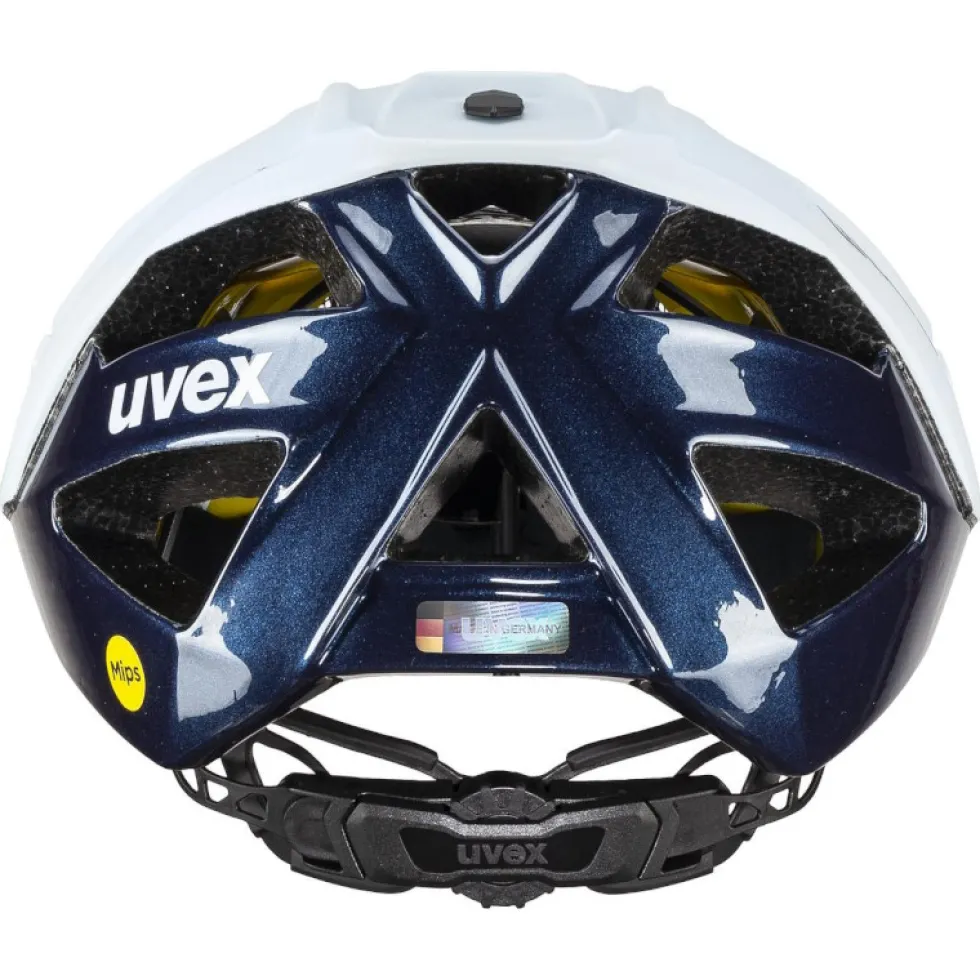 Uvex quatro cc MIPS Fietshelm - cloud-deep space matt
