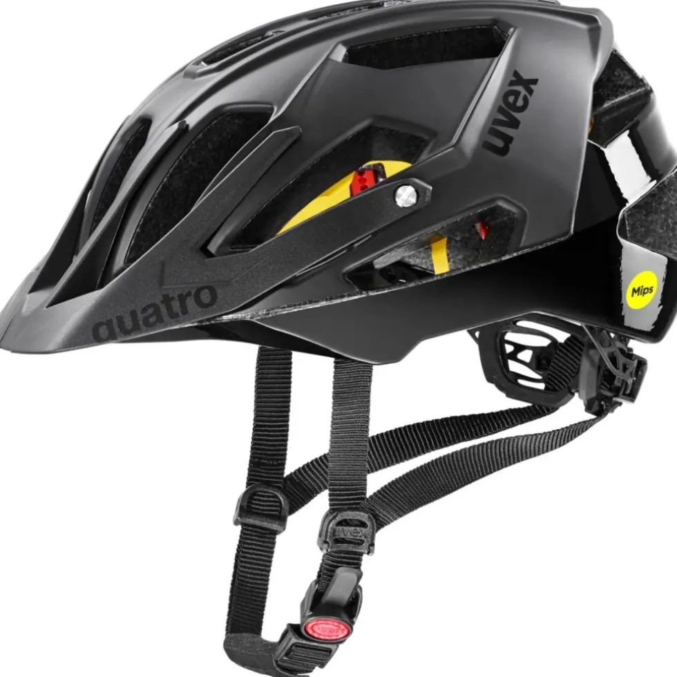 Uvex quatro cc MIPS Fietshelm - black matt