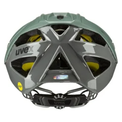 Uvex quatro cc MIPS Fietshelm - moss green-rhino matt