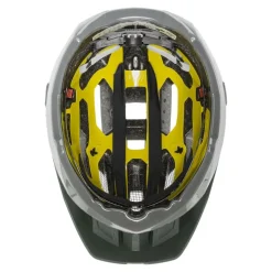 Uvex quatro cc MIPS Fietshelm - moss green-rhino matt