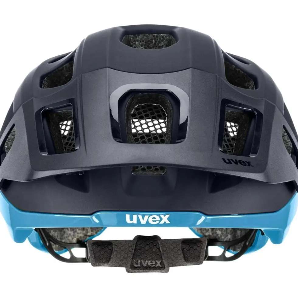Uvex react Fietshelm - deep space-azure matt