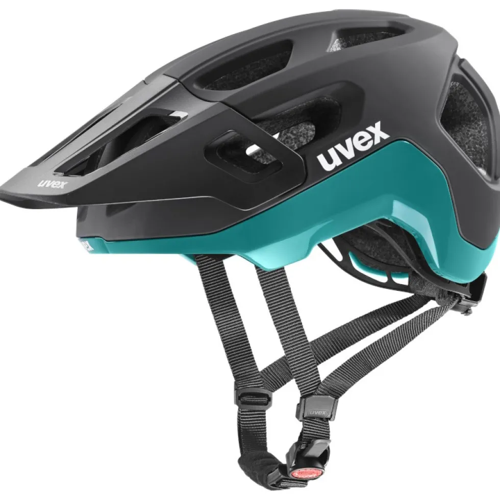 Uvex react Fietshelm - zwart-metaal mat