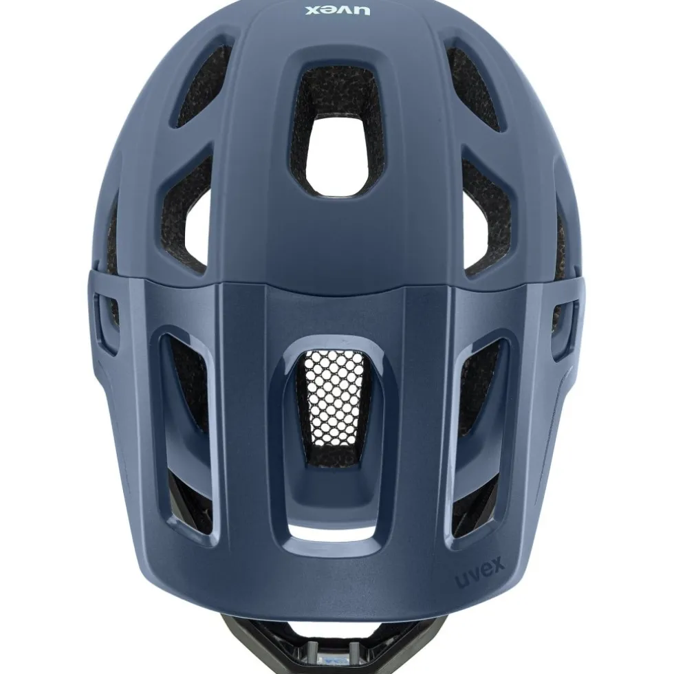 Uvex react jr. Fullface Kinder-fietshelm - dusk blue matt
