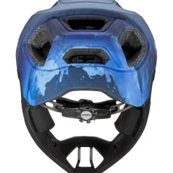 Uvex react jr. Fullface Kinder-fietshelm - dusk blue matt