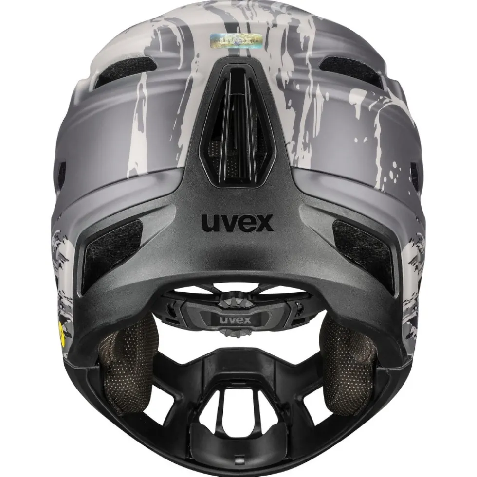 Uvex revolt MIPS Helm - eiken bruin-oranje mat