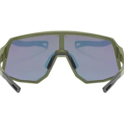 Uvex sequenze CV Fietsbril - olive matt/mirror yummy yellow colorvision