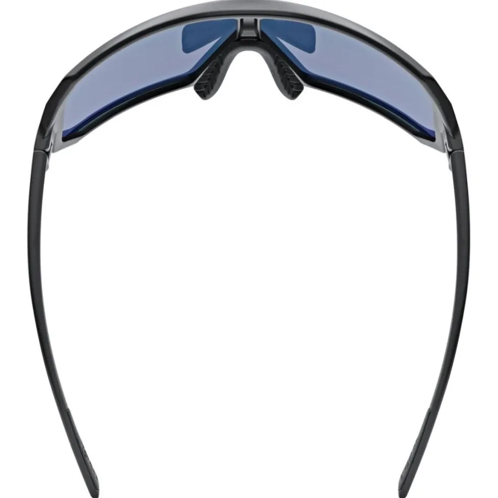 Uvex sportstyle 237 Bril - black matt/mirror red