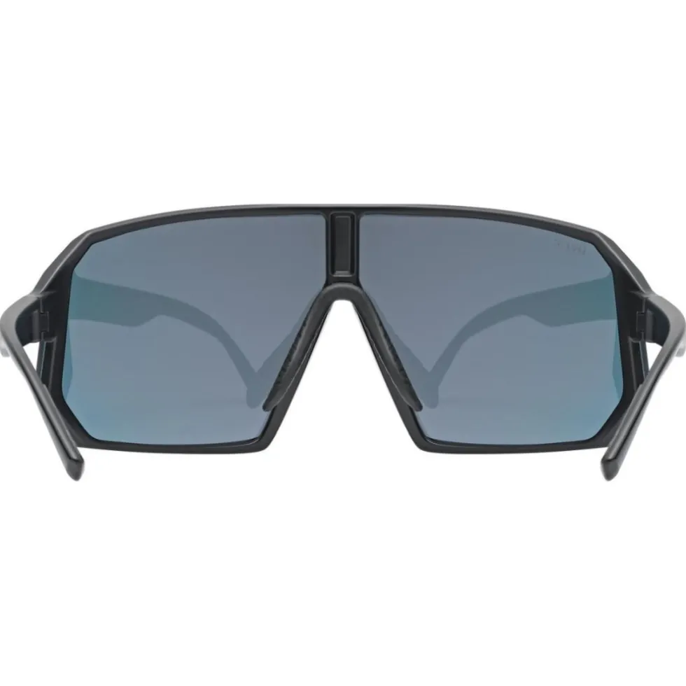 Uvex sportstyle 237 Bril - black matt/mirror red