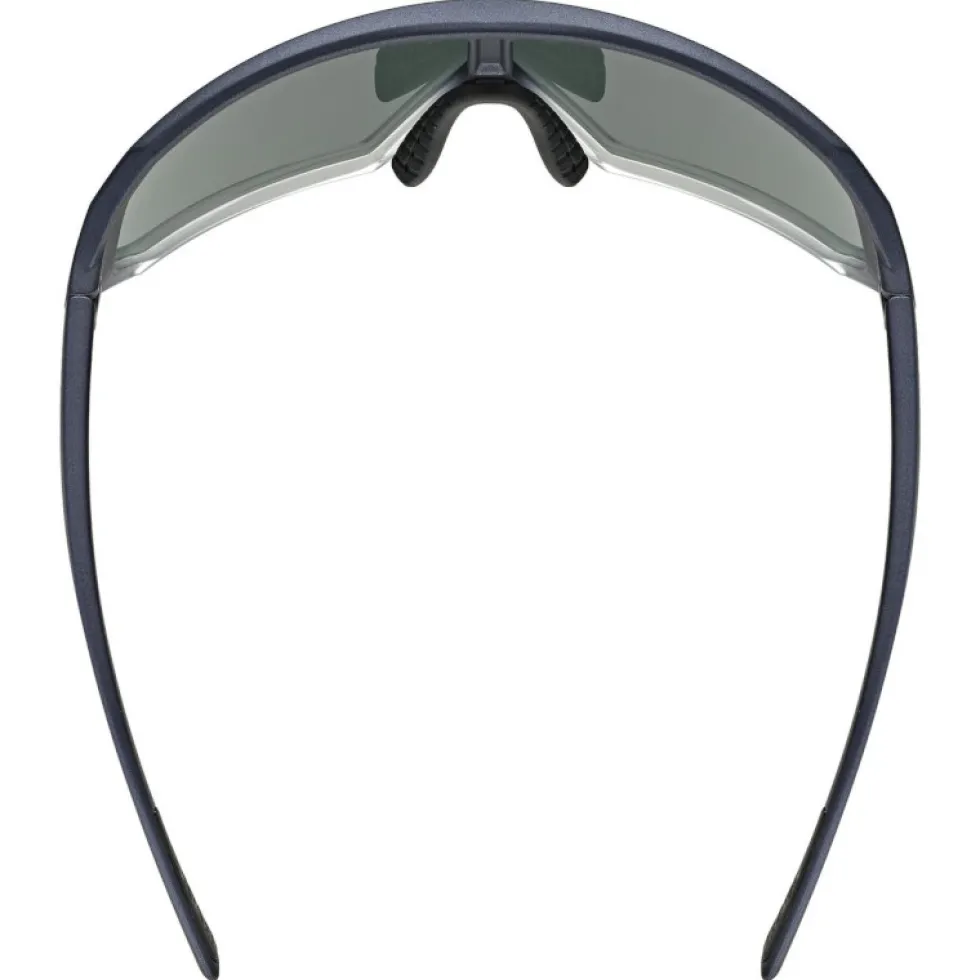 Uvex sportstyle 237 Bril - metallic blue-clear/mirror blue