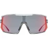 Uvex sportstyle 235 Bril - smoke transparentt/mirror red