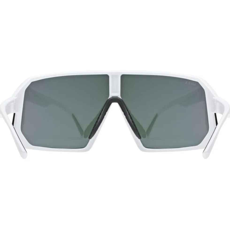 Uvex sportstyle 237 Bril - white matt/mirror lavender