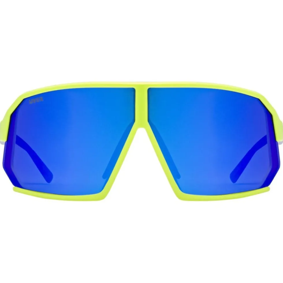 Uvex sportstyle 237 Bril - yellow blue/mirror blue
