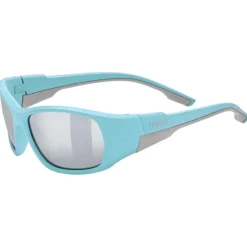 Uvex sportstyle 514 Kinderbril - lightblue matt/mirror silver