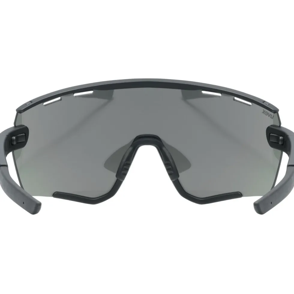 Uvex sportstyle 236 Set Bril - black matt/mirror silver + clear
