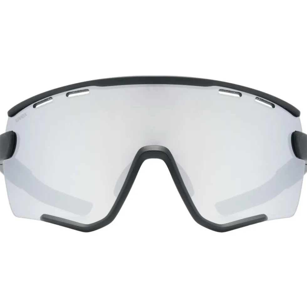 Uvex sportstyle 236 Set Bril - black matt/mirror silver + clear