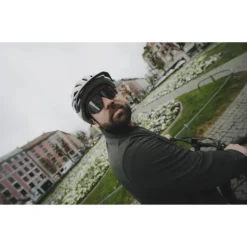 Uvex vectiv set Fietsbril - black matt/mirror silver