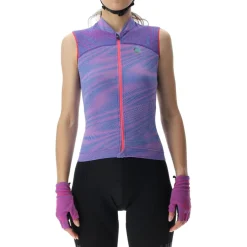 UYN Biking Wave Shirt zonder Mouwen Dames - Vibrant Purple