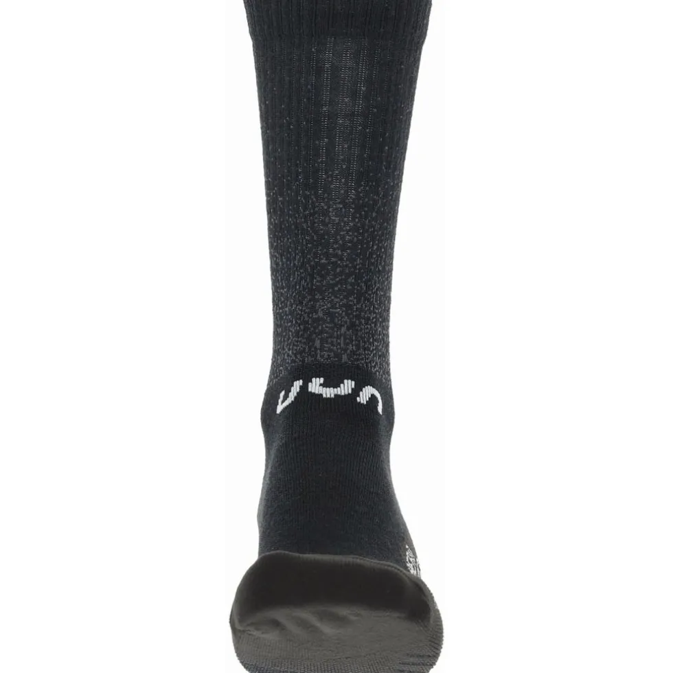 UYN Cycling Aero Winter Sokken Dames - Zwart/Wit