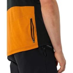 Vaude Altissimo II Shirt met Korte Mouwen Heren - kurkuma