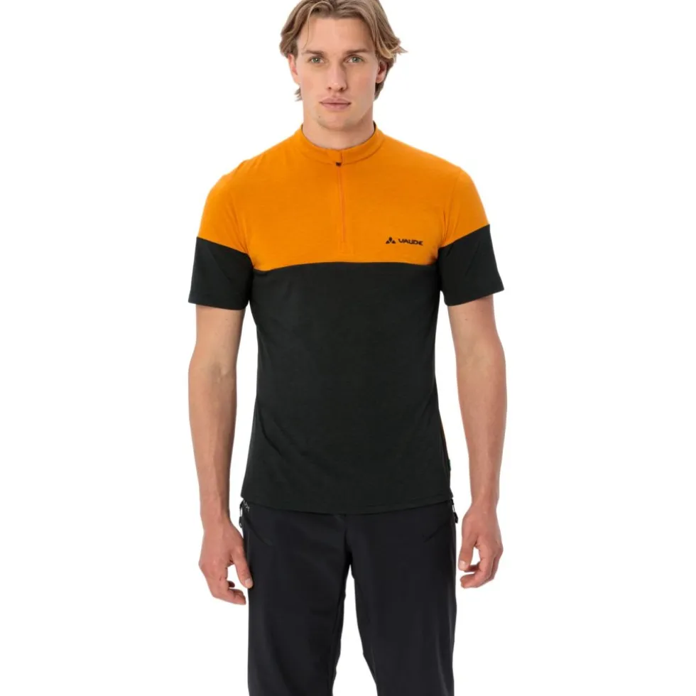 Vaude Altissimo II Shirt met Korte Mouwen Heren - kurkuma