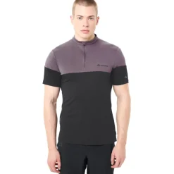 Vaude Altissimo II Shirt met Korte Mouwen Heren - purple ash