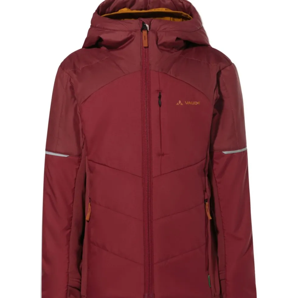 Vaude Capacida Hybrid II Jas Kinderen - carmine