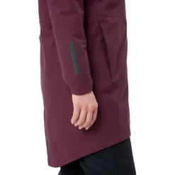 Vaude Cyclist II Parka Gewatteerd Dames - cassis