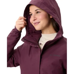 Vaude Cyclist II Parka Gewatteerd Dames - cassis