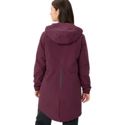 Vaude Cyclist II Parka Gewatteerd Dames - cassis