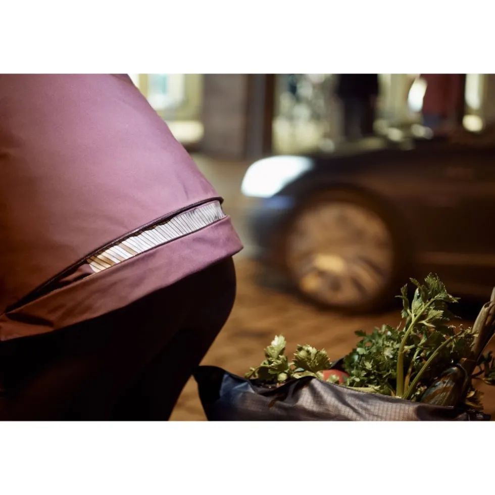 Vaude Cyclist Warm Regenjas Dames - cassis