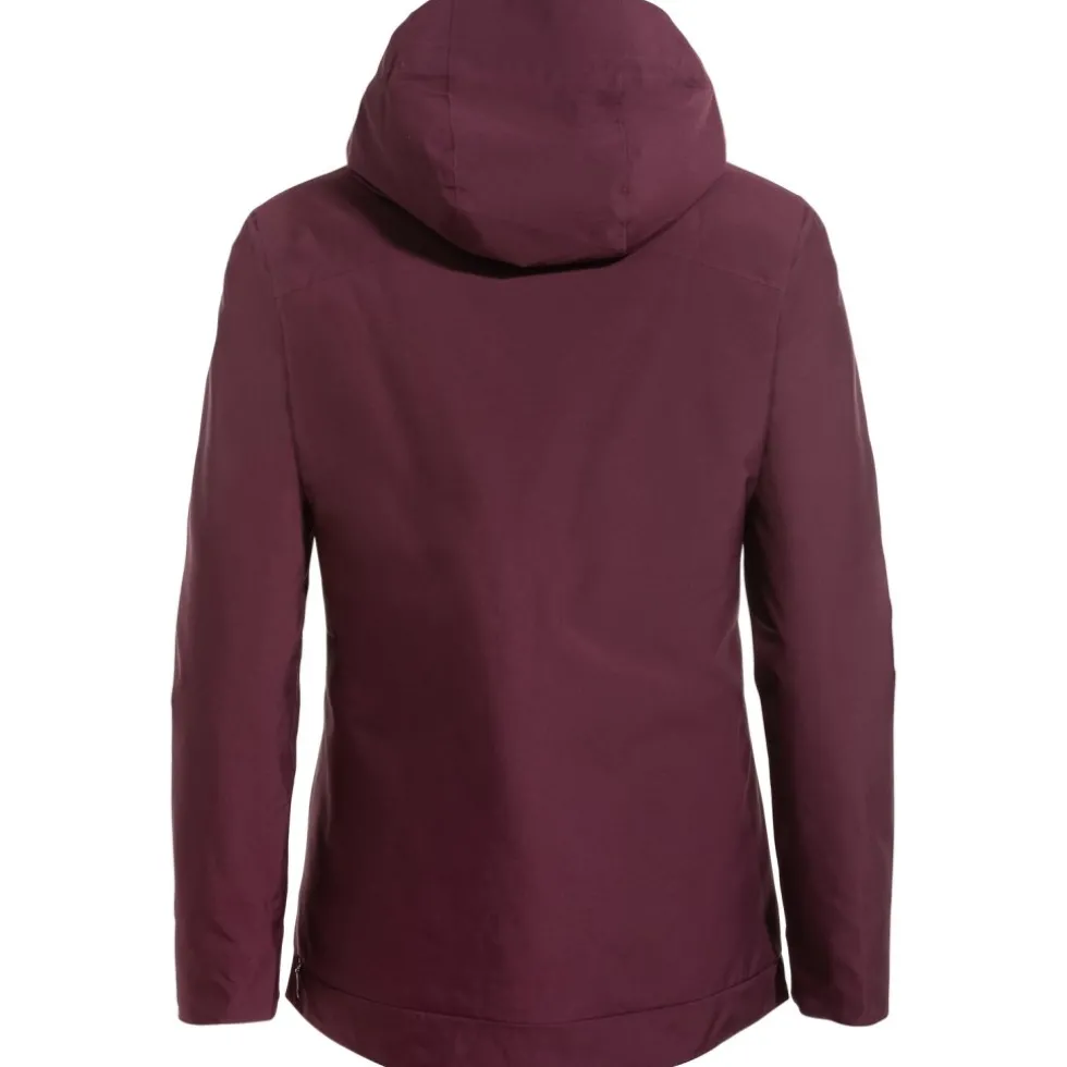 Vaude Cyclist Warm Regenjas Dames - cassis