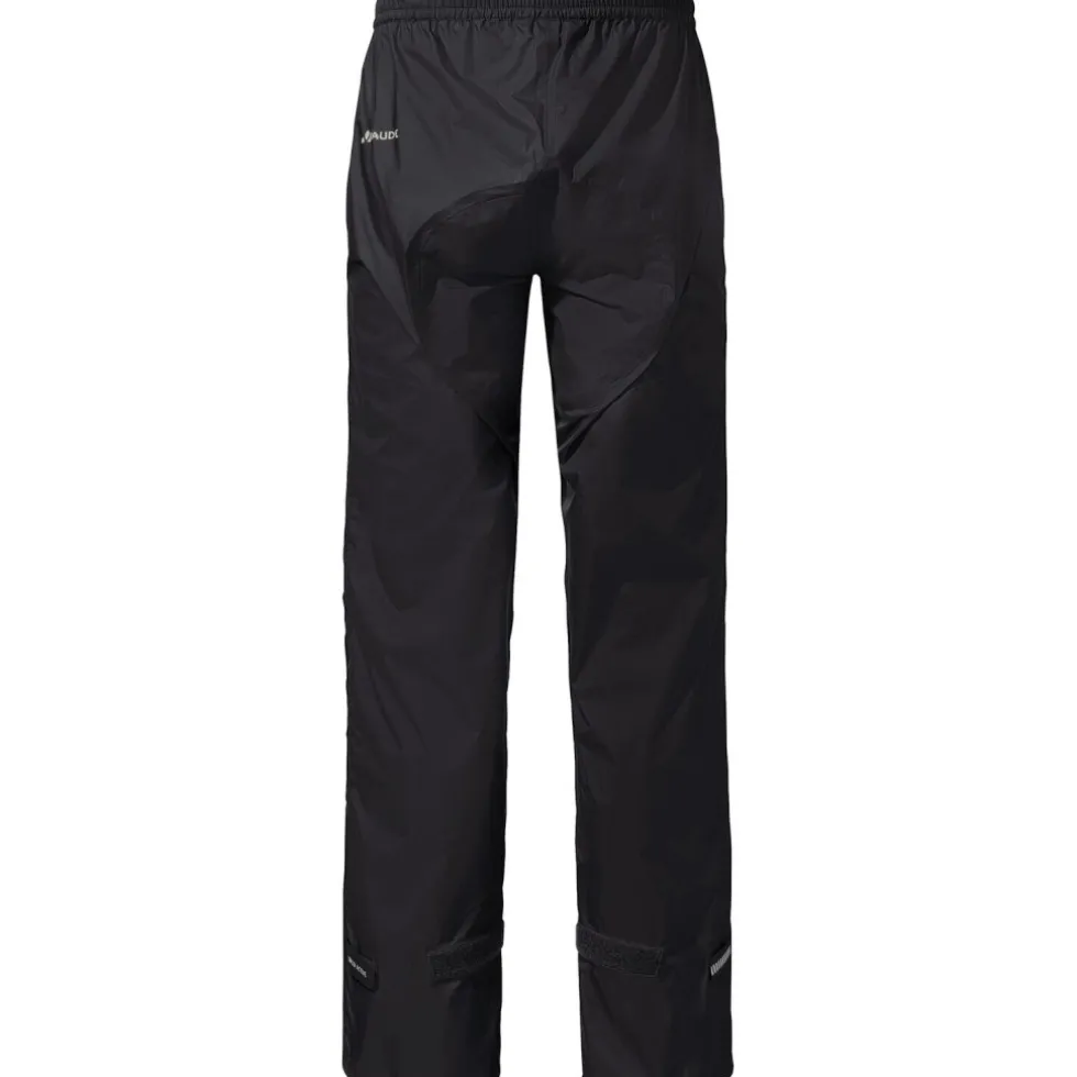 Vaude Drop II Regenbroek Dames - Kort - zwart/zwart