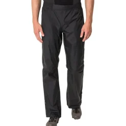Vaude Drop II Regenbroek Heren - Lang - zwart/zwart