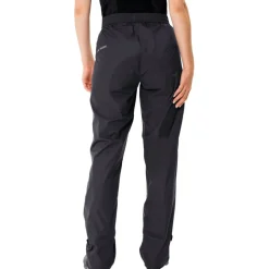 Vaude Drop II Regenbroek Dames - Regular - zwart/zwart