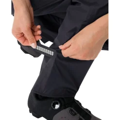 Vaude Drop II Regenbroek Dames - Regular - zwart/zwart