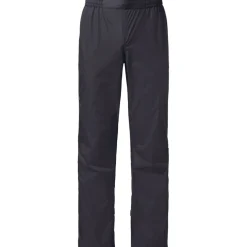 Vaude Drop II Regenbroek Dames - Regular - zwart/zwart