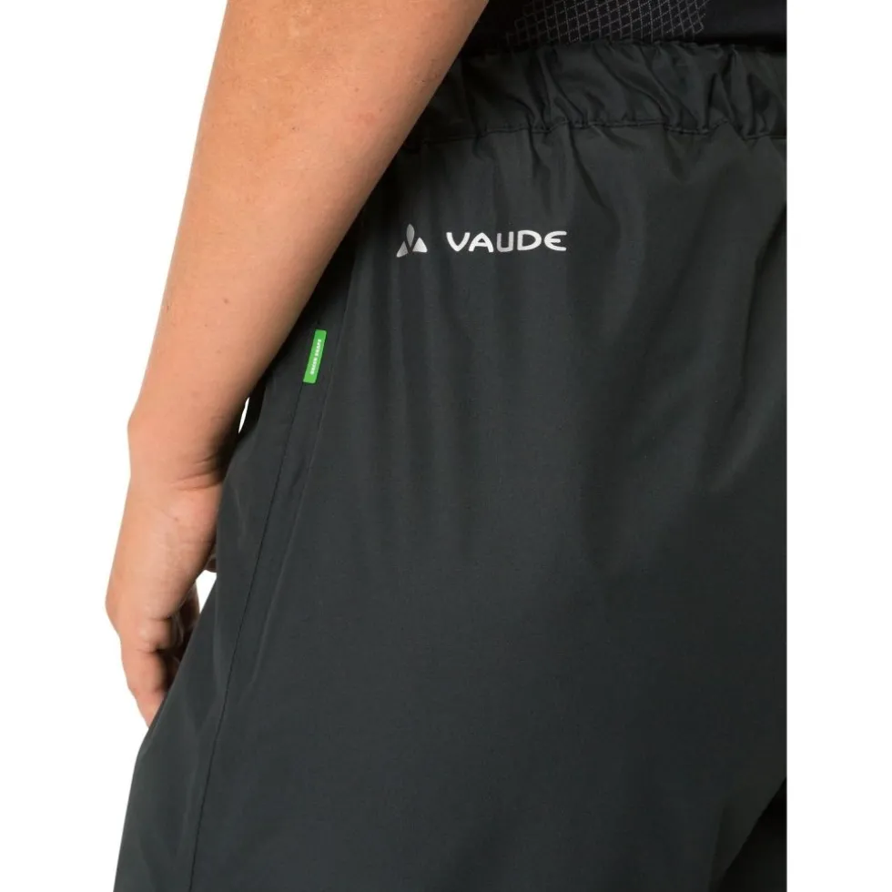 Vaude Fluid Regenbroek Dames - Regular - zwart